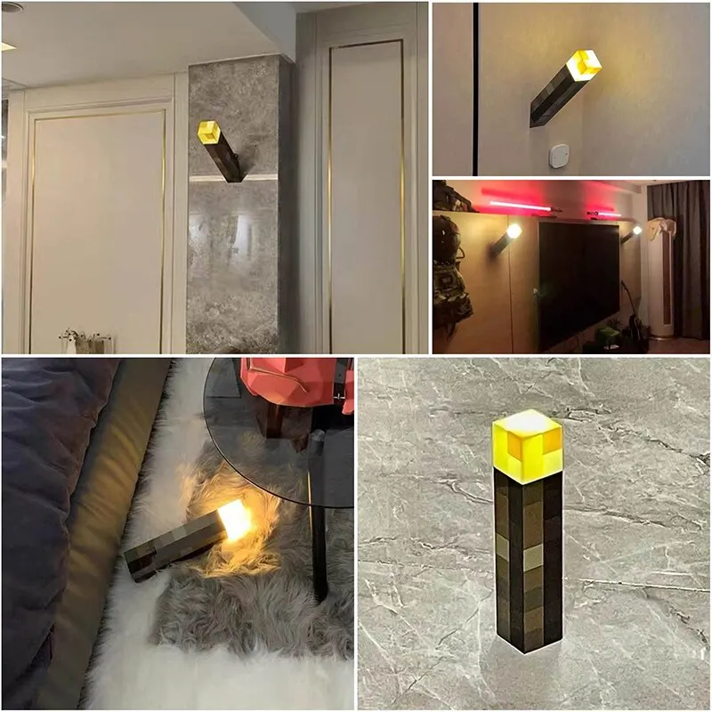 Desk Setup Light - Torch LED Lamp Potion Bottle Light