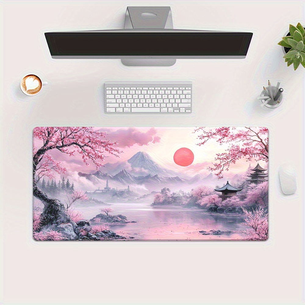 Desk Setup Laptop And Pc - Desk Protector Mouse Pad Gaming Cloth