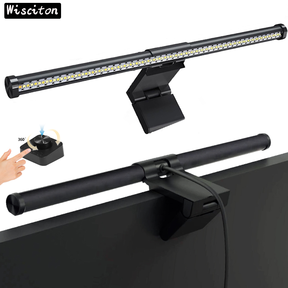 Desk Setup Computer - LED Eye-Care Desk Lamp Led Monitor