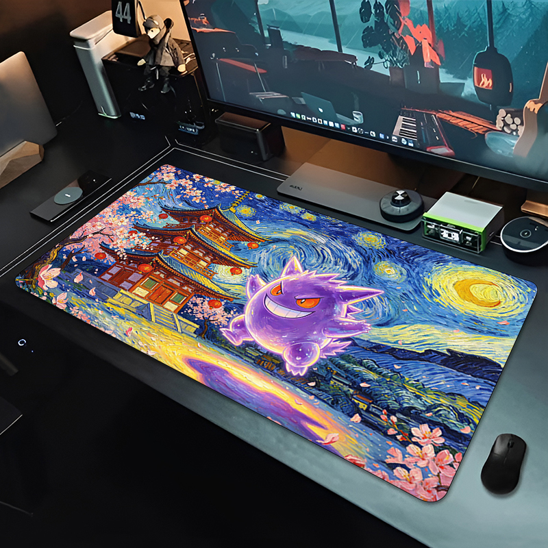 Anime Mouse Pad Pokemon Gengar - Desk Setup Accessories 评论和价格