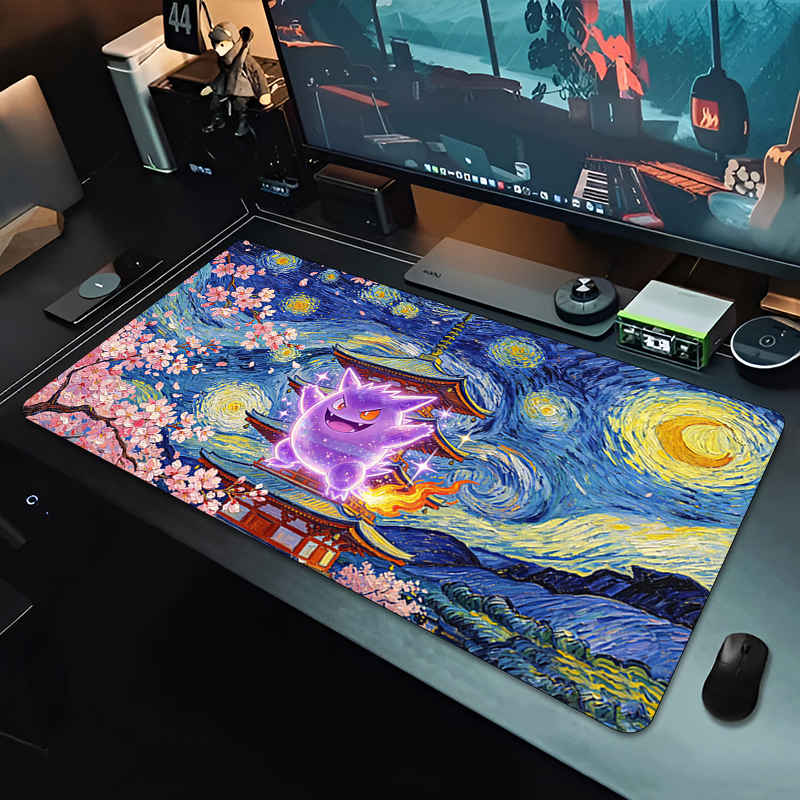 Anime Mouse Pad Pokemon Gengar - Desk Setup Accessories 评论和价格