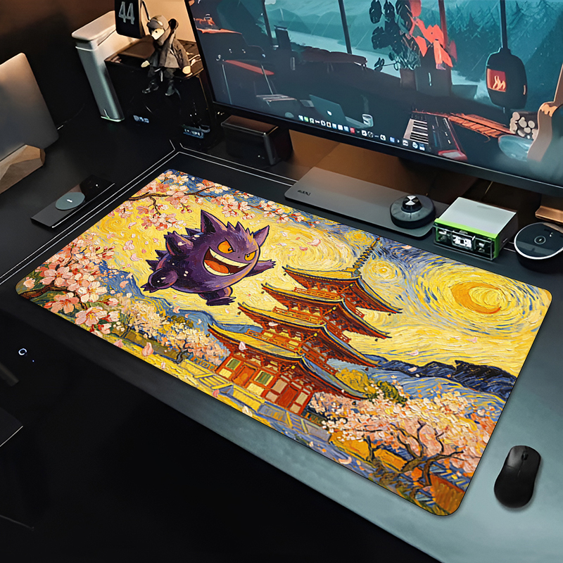 Anime Mouse Pad Pokemon Gengar - Desk Setup Accessories 评论和价格