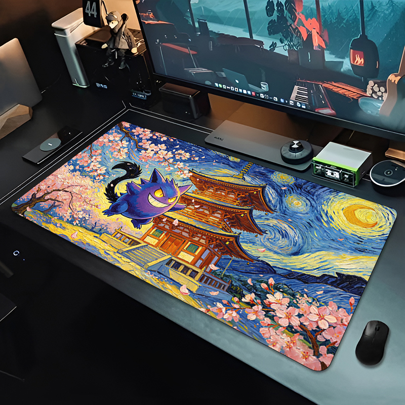 Anime Mouse Pad Pokemon Gengar - Desk Setup Accessories 评论和价格