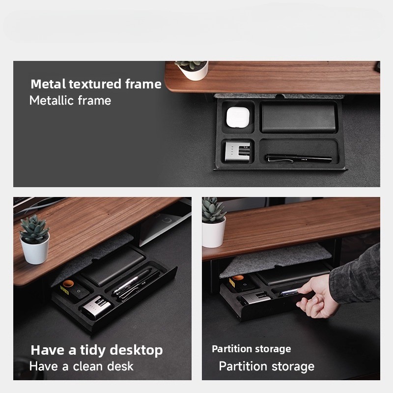 Monitor Stand Riser Storage Dr - Desk Setup Computer 评论和价格