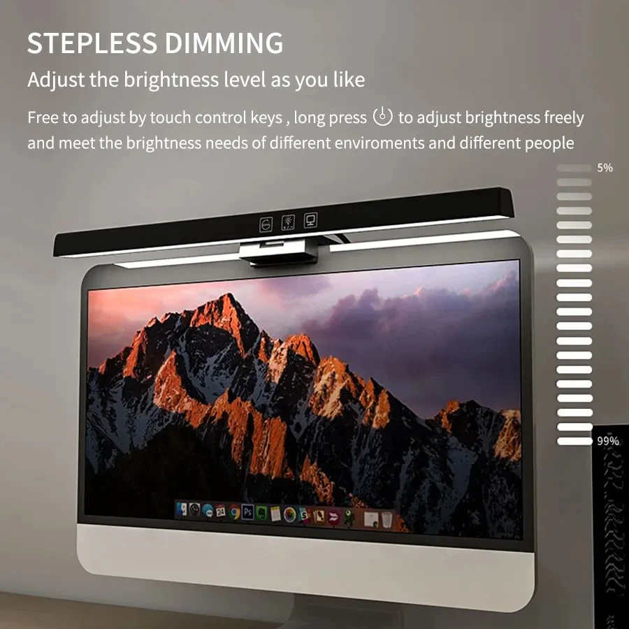 LED 33cm 50cm Monitor Light Ba - Desk Setup Computer 评论和价格