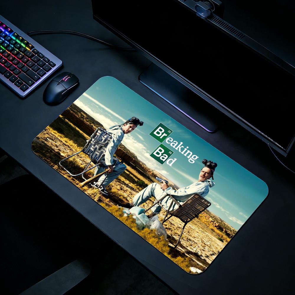 Gaming Mouse Pad BBreaking Bad - Desk Setup With Laptop 评论和价格