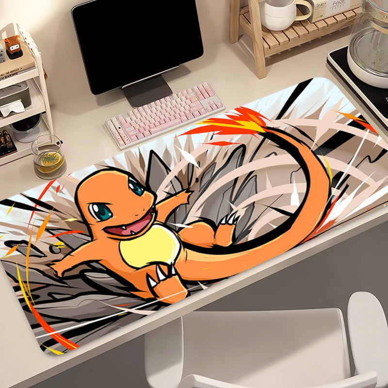 Anime Mouse Pad Pokemon Chariz - Desk Setup Accessories 评论和价格