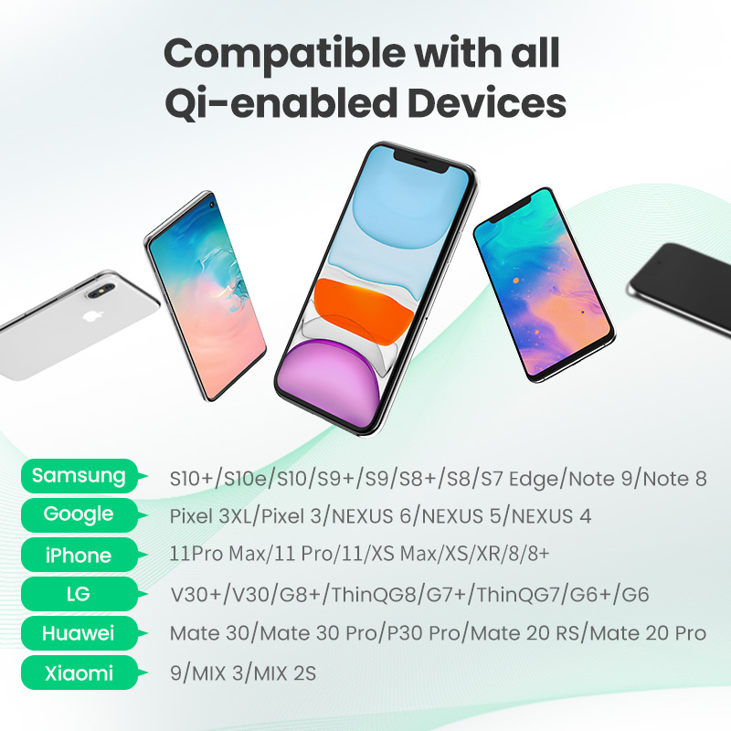 LAOPAO 10W QI Wireless Chargin - Desk Setup Computer 评论和价格