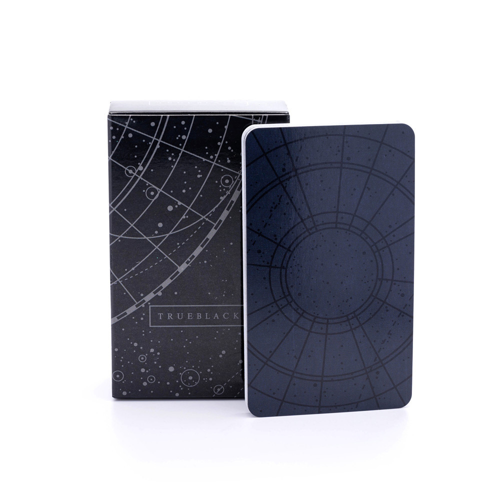 True Black Tarot Cards 78 Card - Desk Setup Black 评论和价格