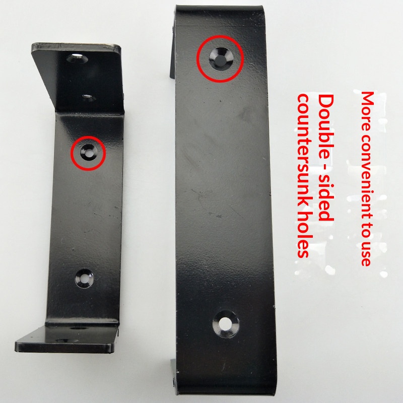 1PCS Black U-shaped Wall-mount - Desk Setup Black 评论和价格