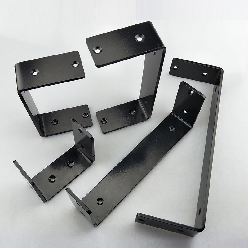 1PCS Black U-shaped Wall-mount - Desk Setup Black 评论和价格