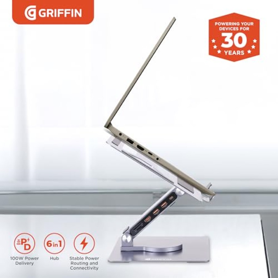 Desk setup laptop stand with a - Desk Setup With Laptop 评论和价格