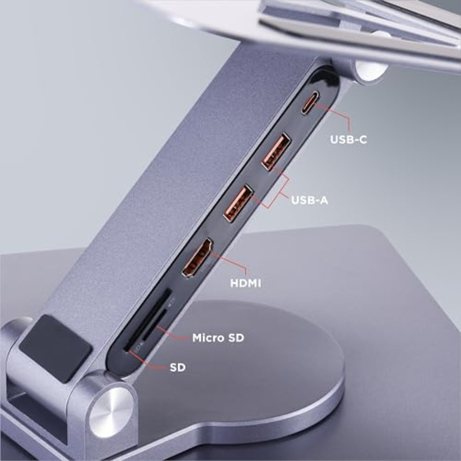 Desk setup laptop stand with a - Desk Setup With Laptop 评论和价格
