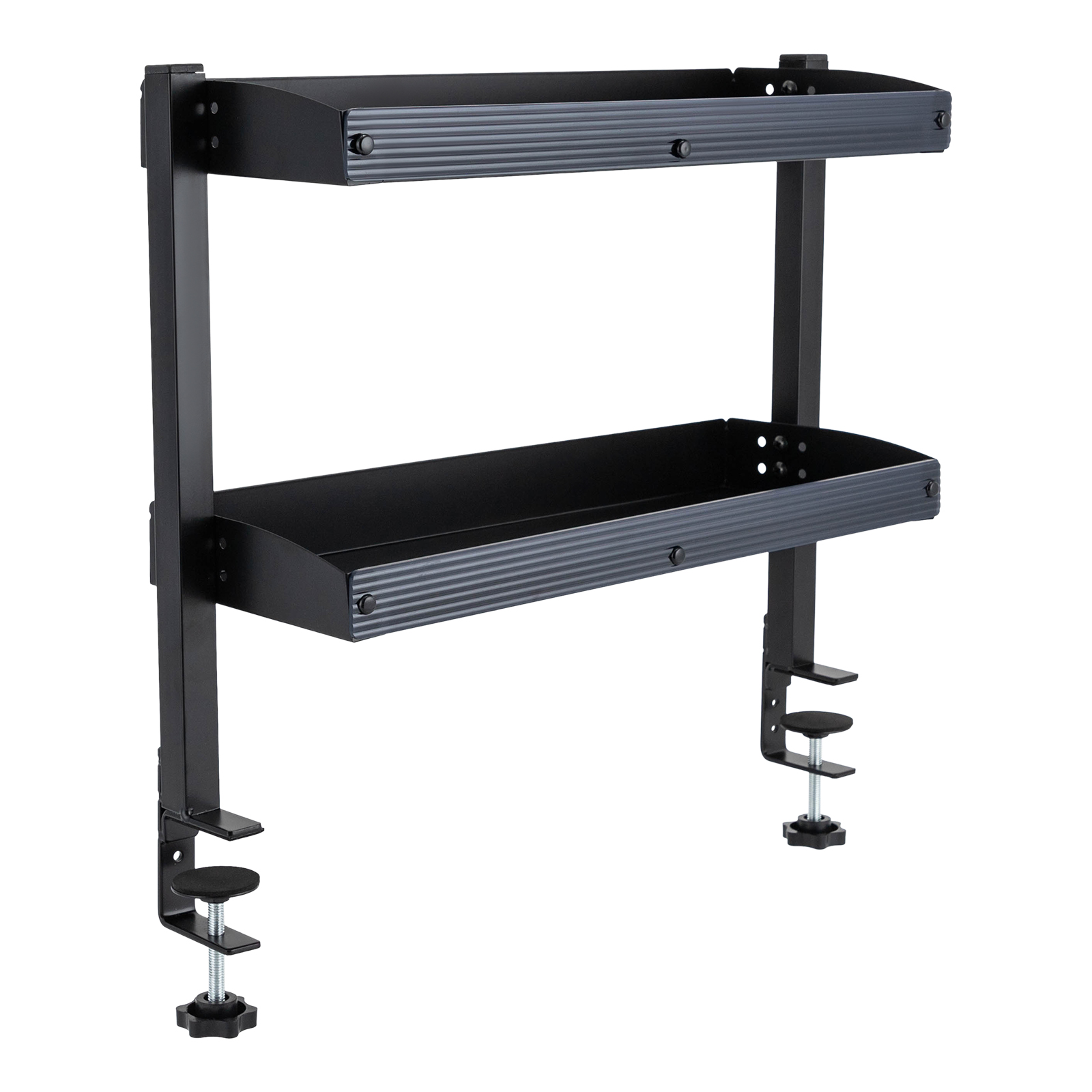 Clamp-on Desk Shelf, 2-Tier, A - Desk Setup Black 评论和价格