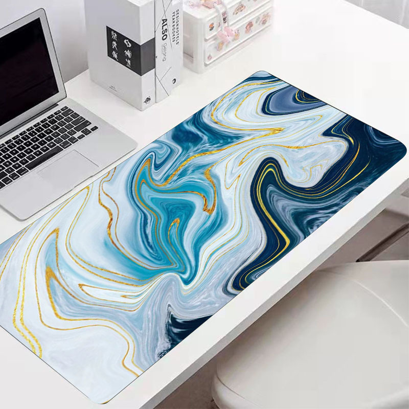 Large Colorful Art Gaming Mous - Desk Setup With Laptop 评论和价格