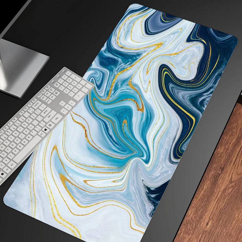 Large Colorful Art Gaming Mous - Desk Setup With Laptop 评论和价格