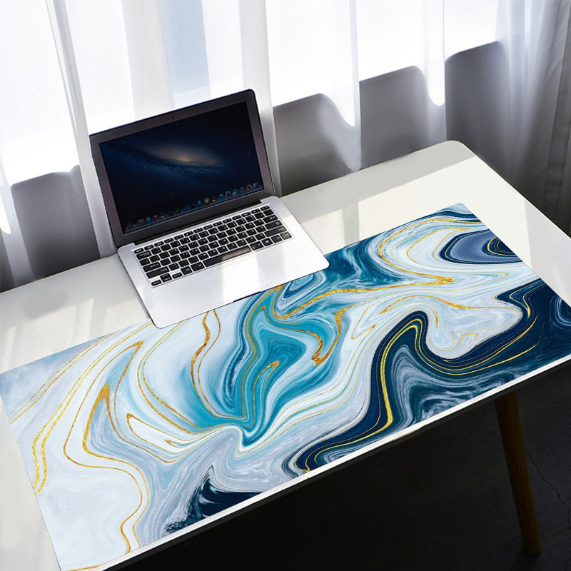 Large Colorful Art Gaming Mous - Desk Setup With Laptop 评论和价格