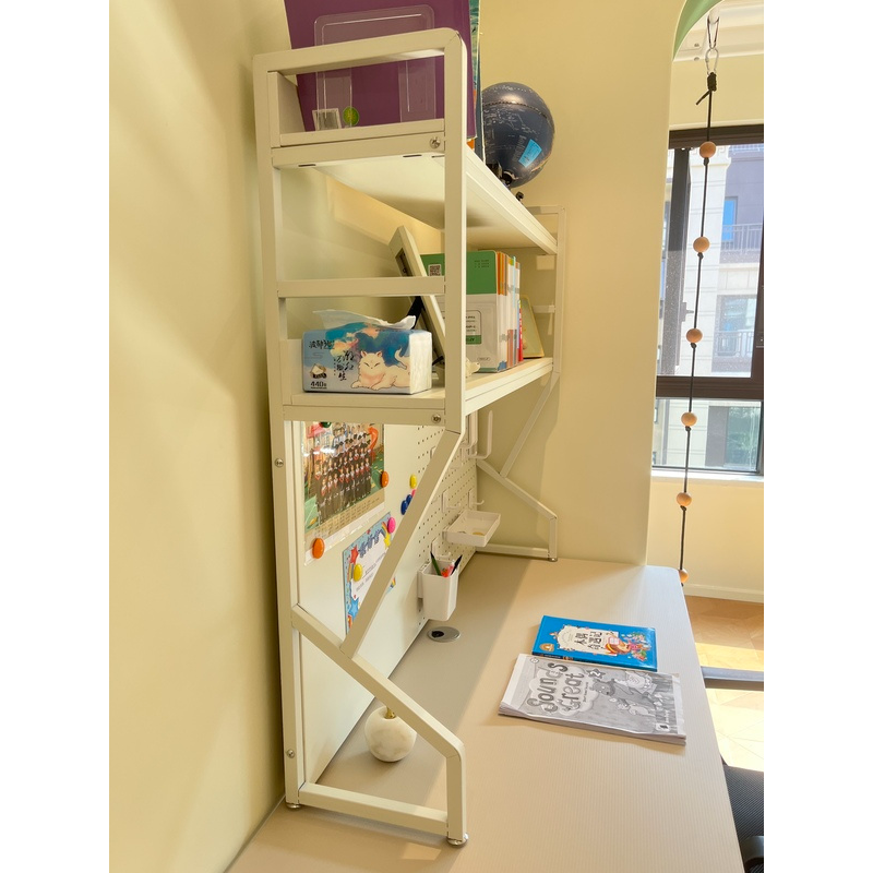 Desktop Storage Shelf with Peg - Desk Setup Computer 评论和价格