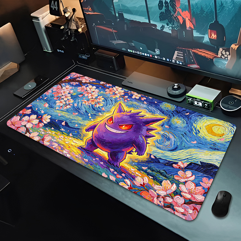 Mouse Pad sakura Gengar Gaming - Desk Setup Accessories 评论和价格
