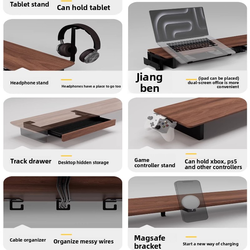 Z3 Pro Accessory Monitor Metal - Desk Setup Computer 评论和价格