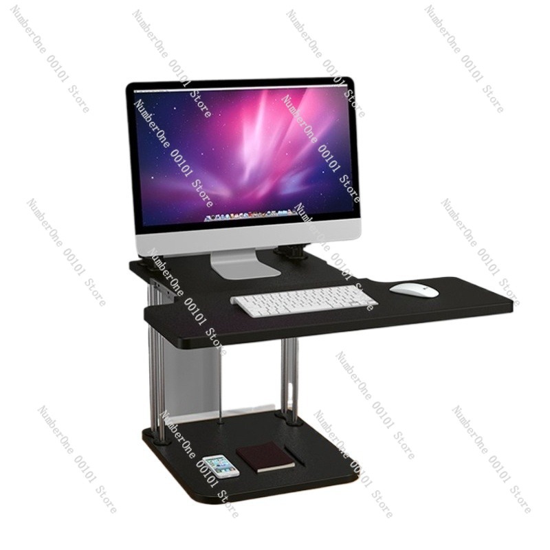Height-Adjustable Standing Des - Desk Setup Monitor And Laptop 评论和价格