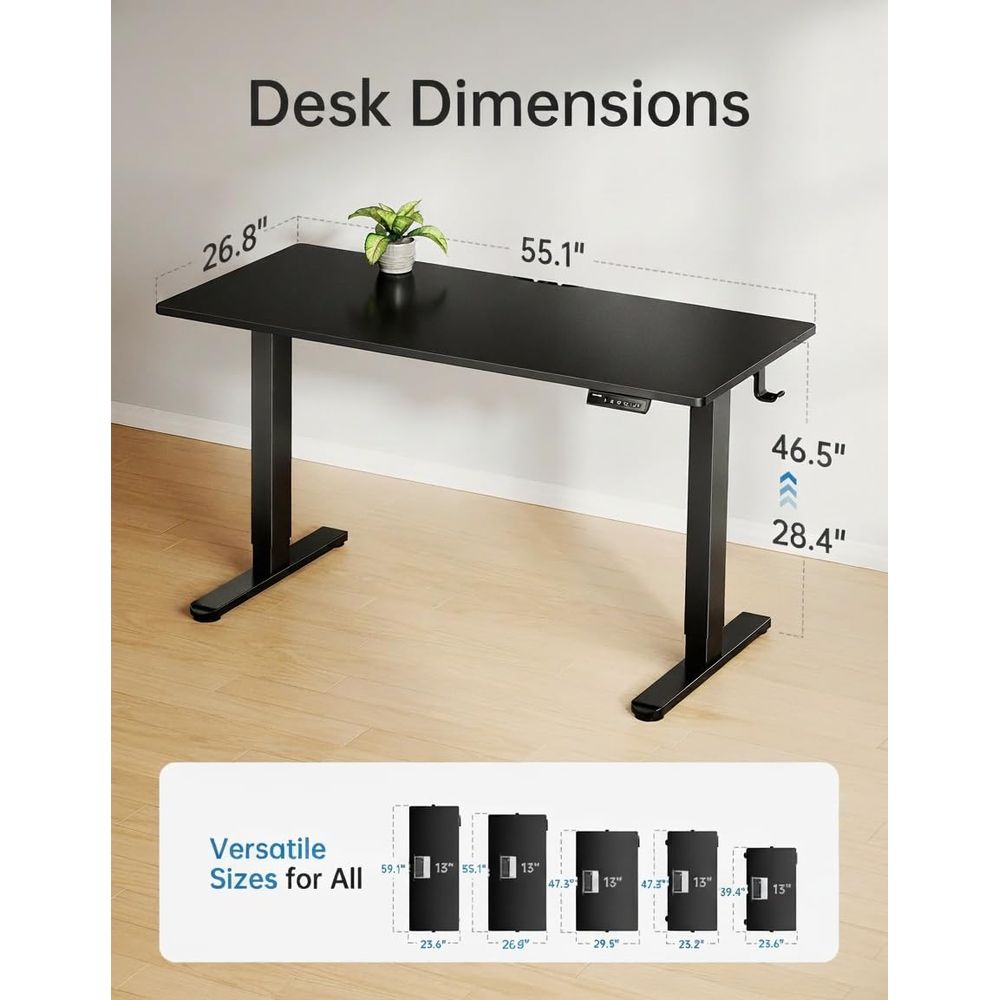 Electric Standing Desk, Whole  - Desk Setup With Laptop 评论和价格