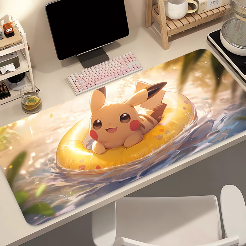 Anime Mouse Pad Pokemon Pikach - Desk Setup Accessories 评论和价格