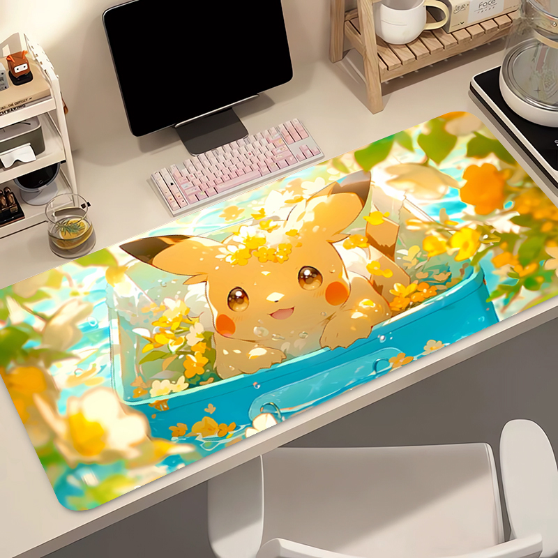 Anime Mouse Pad Pokemon Pikach - Desk Setup Accessories 评论和价格