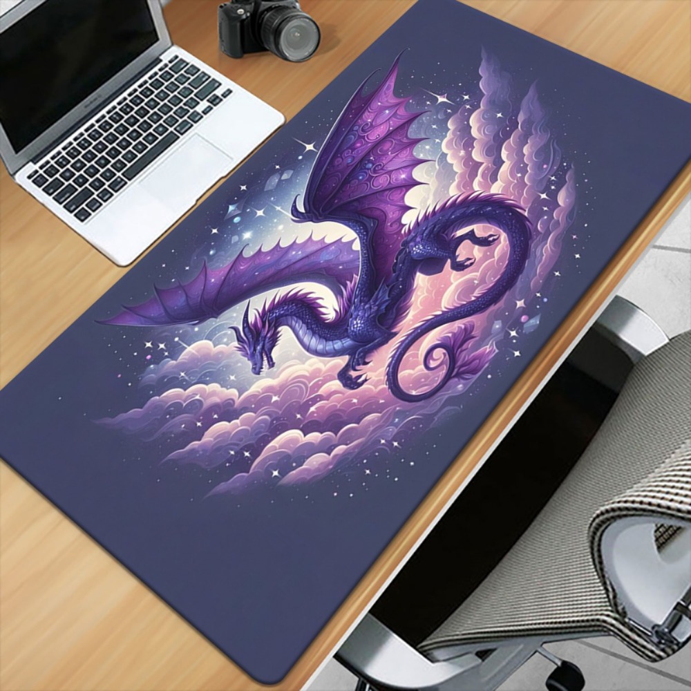 Dragon Sky Art XXL Mouse Pad - - Desk Setup Workspace 评论和价格