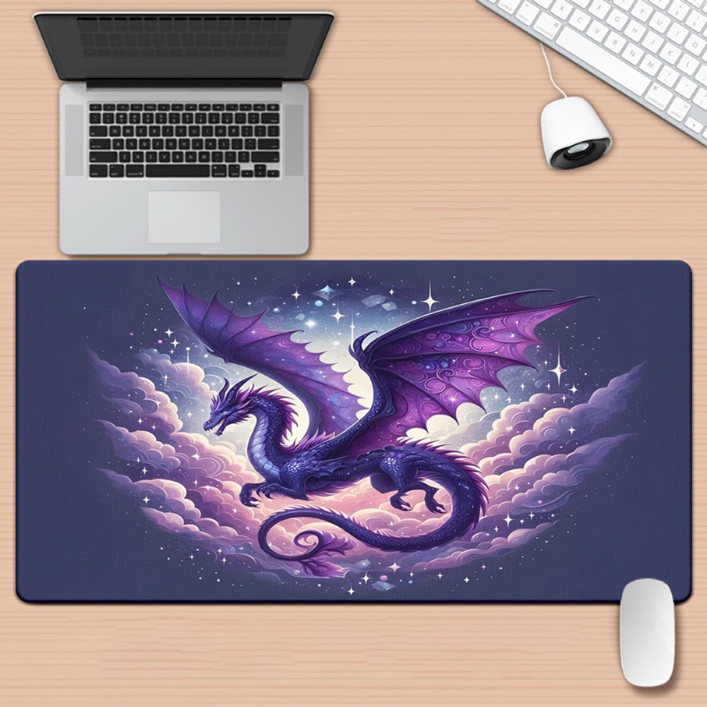 Dragon Sky Art XXL Mouse Pad - - Desk Setup Workspace 评论和价格
