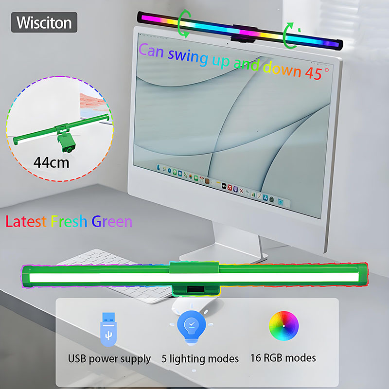 RGB Computer Monitor Light Bar - Desk Setup Light 评论和价格