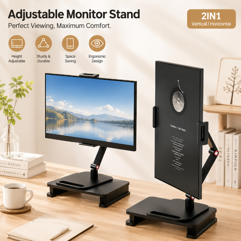 Expandable Portable Monitor Mo - Desk Setup Monitor And Laptop 评论和价格