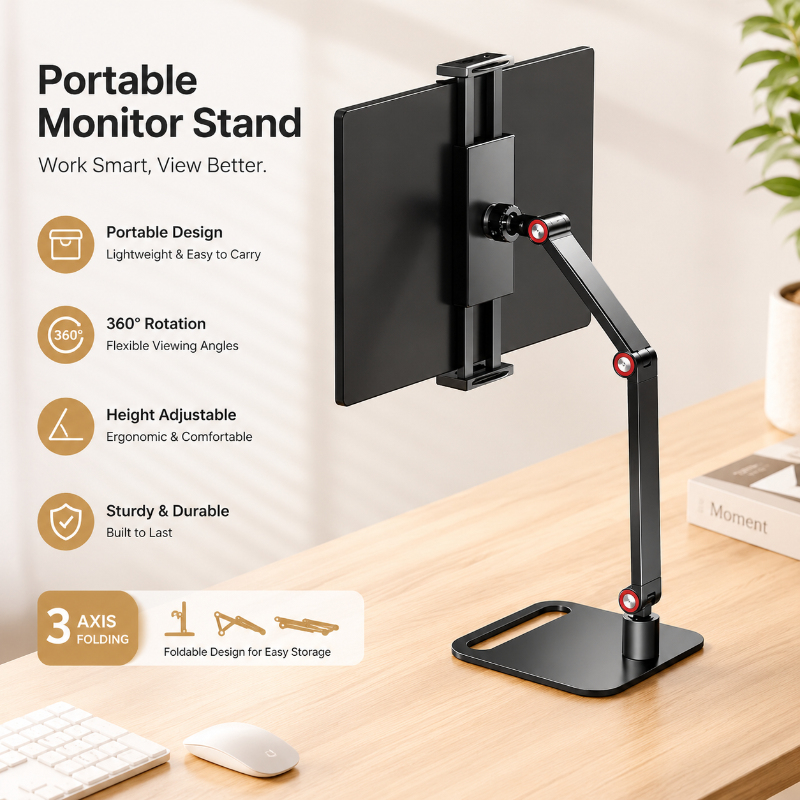 Expandable Portable Monitor Mo - Desk Setup Monitor And Laptop 评论和价格