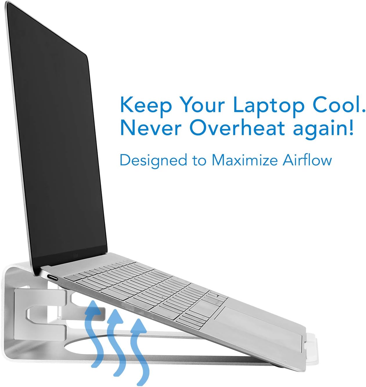 Vertical Laptop Stand for Desk - Desk Setup Monitor And Laptop 评论和价格