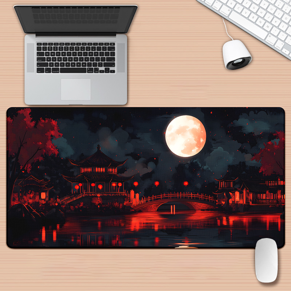 Gaming Work Desk Mat Mouse Pad - Desk Setup Laptop And Pc 评论和价格
