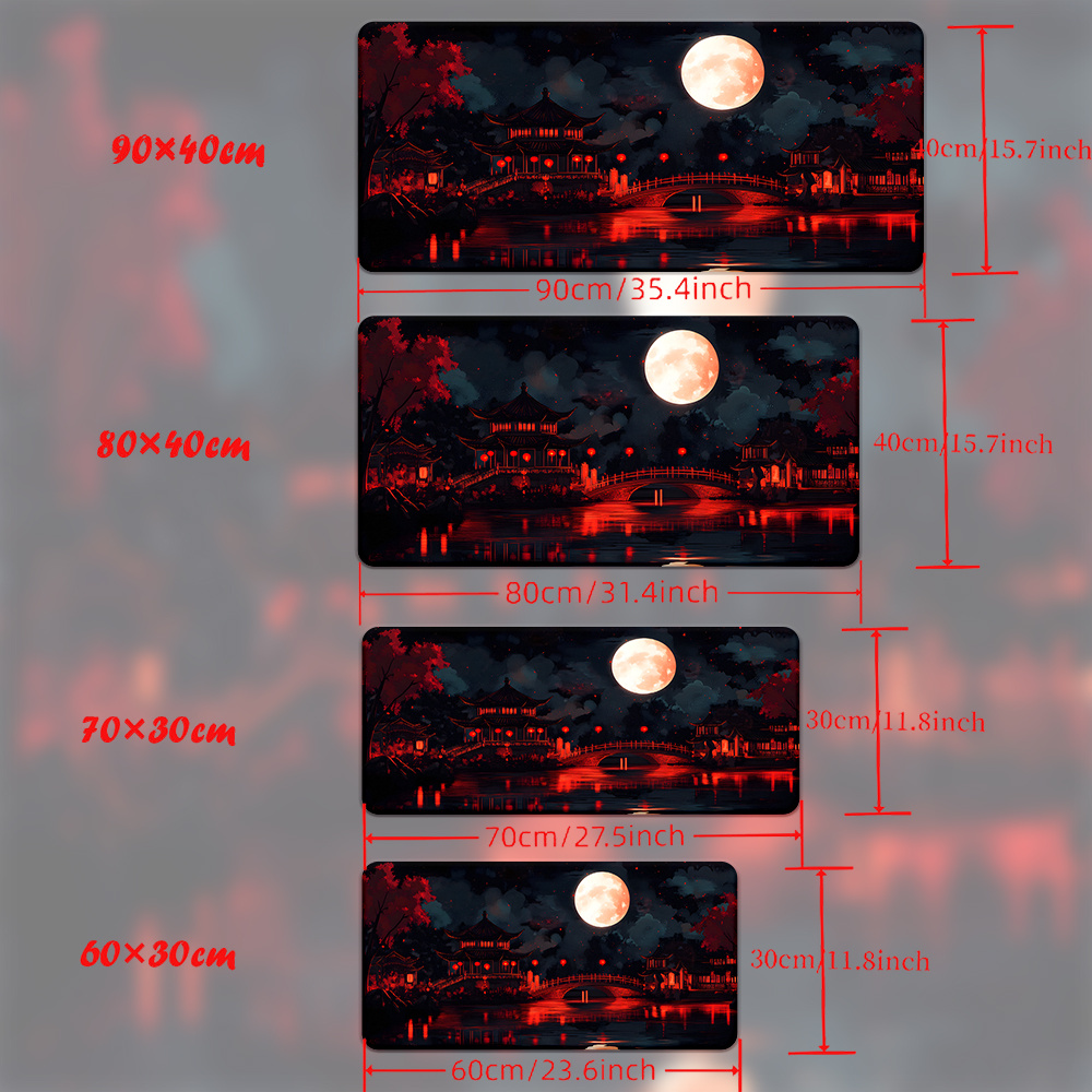 Gaming Work Desk Mat Mouse Pad - Desk Setup Laptop And Pc 评论和价格