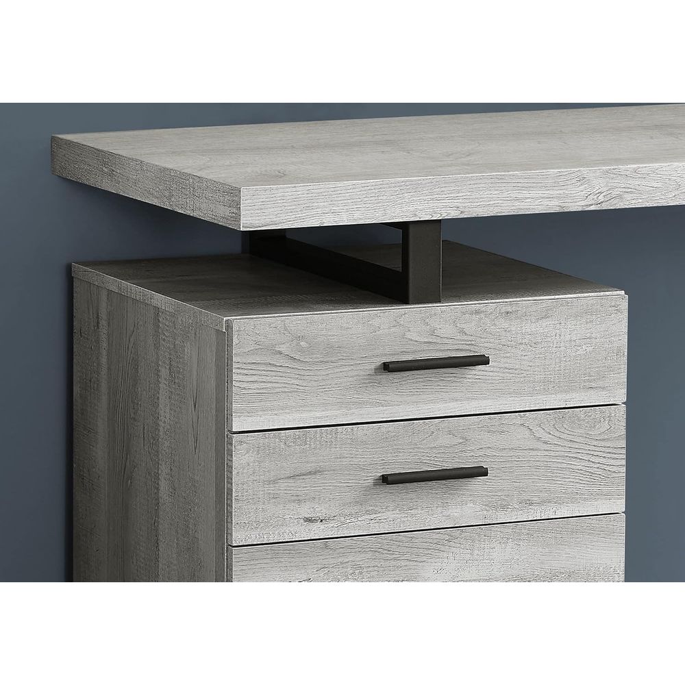 48 Grey Reclaimed Wood Desk wi - Desk Setup Grey 评论和价格