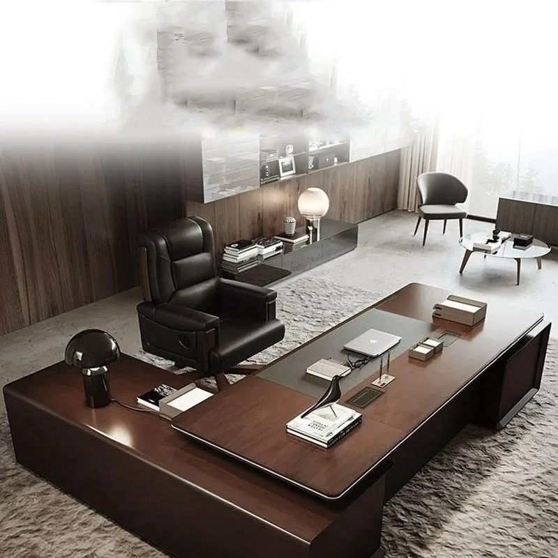 Modern Office Storage Executiv - Desk Setup With Laptop 评论和价格