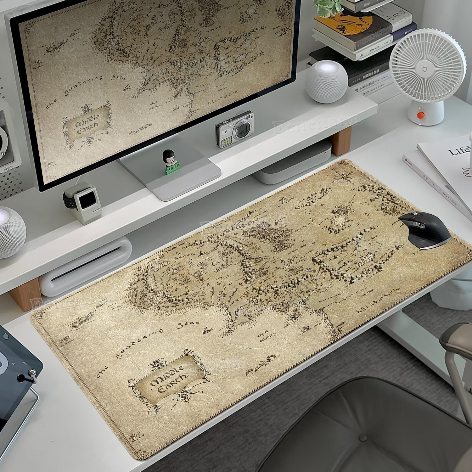 The L-Lord of The Ring Large G - Desk Setup With Laptop 评论和价格