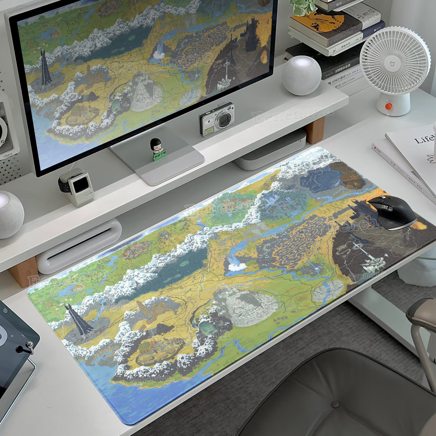 The L-Lord of The Ring Large G - Desk Setup With Laptop 评论和价格
