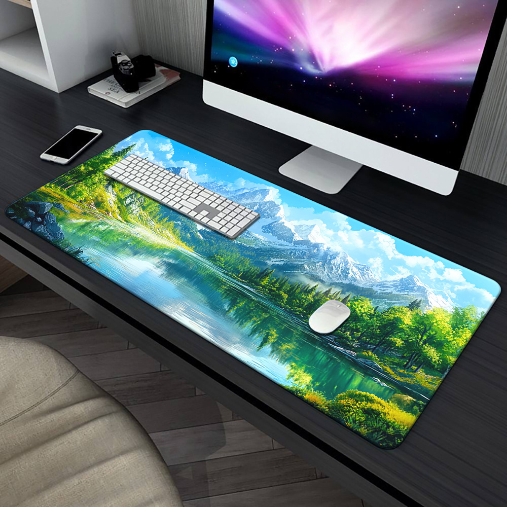 Work From Home Mouse Pad Desk  - Work Desk Home Setup 评论和价格