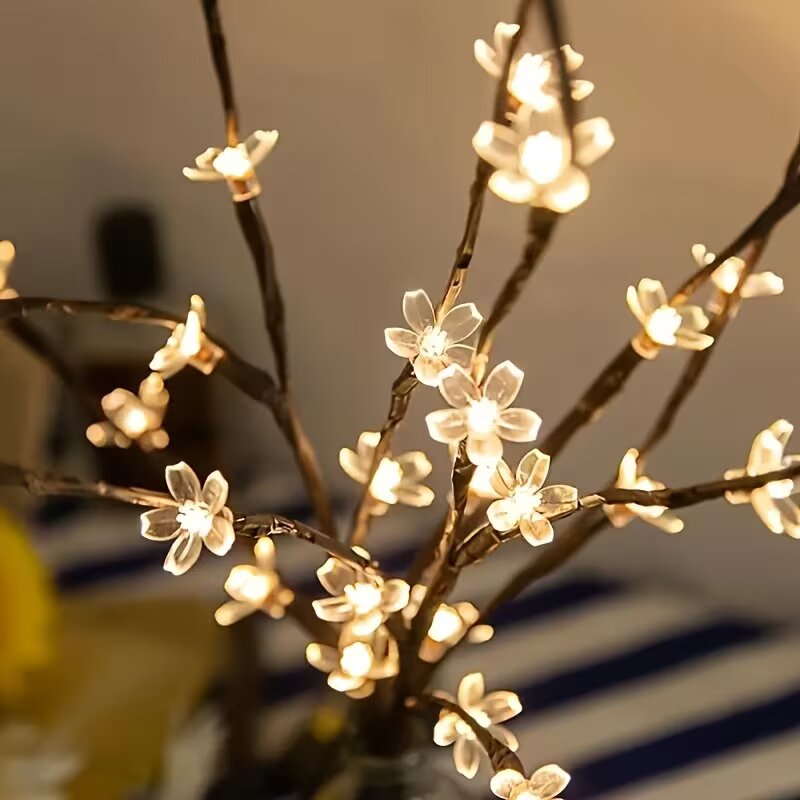 1/2PC 20LED Cherry Blossom Tre - Desk Setup Light 评论和价格