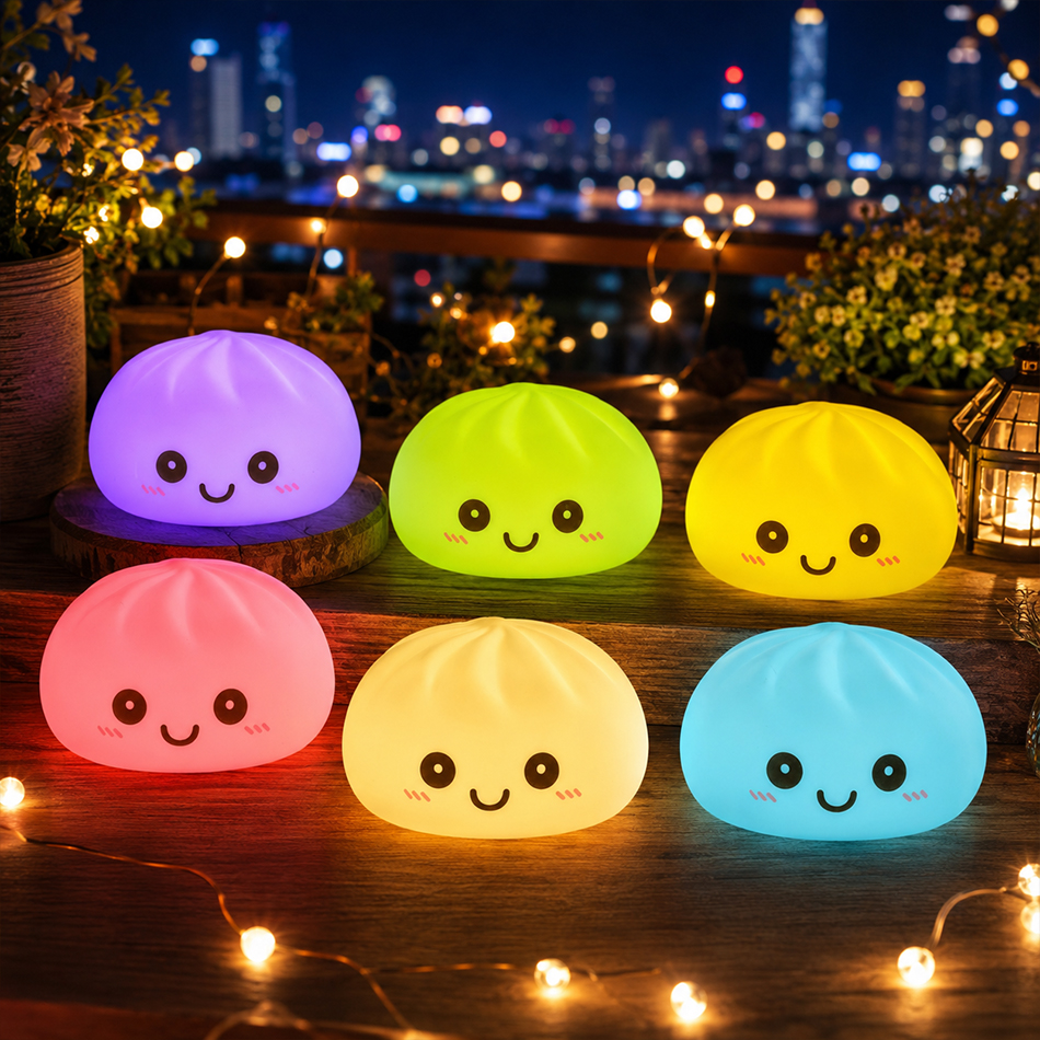 New Dumpling Night Lights Glow - Desk Setup Light 评论和价格
