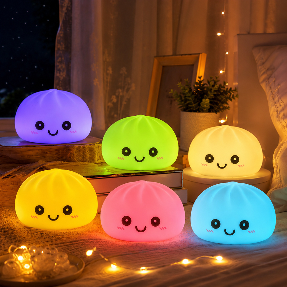 New Dumpling Night Lights Glow - Desk Setup Light 评论和价格