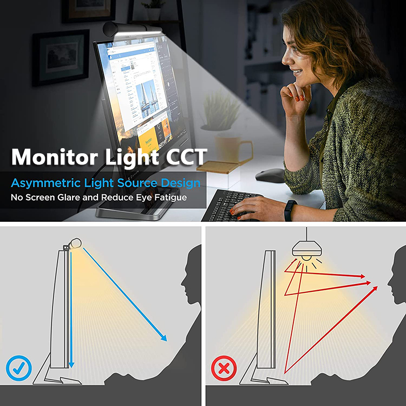 40CM RGB Atmosphere Table Lamp - Desk Setup Light 评论和价格