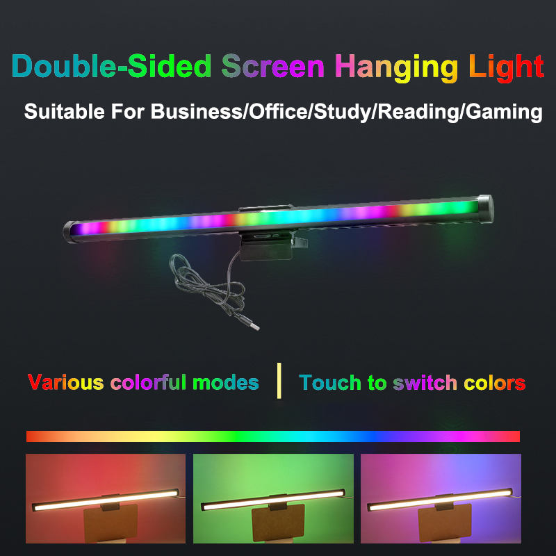 40CM RGB Atmosphere Table Lamp - Desk Setup Light 评论和价格