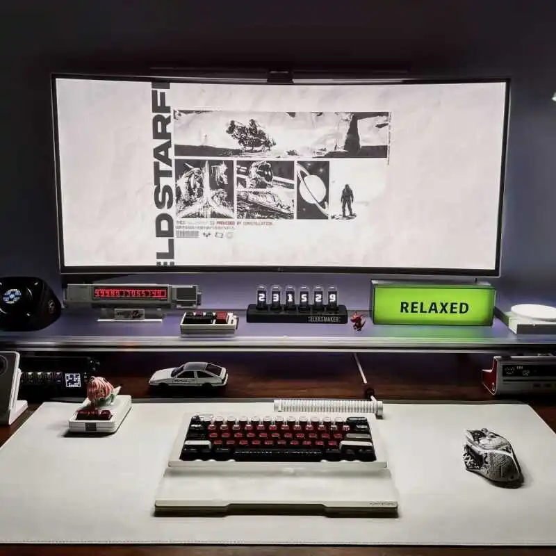 Aluminum Monitor Stand Acrylic - Desk Setup Monitor And Laptop 评论和价格
