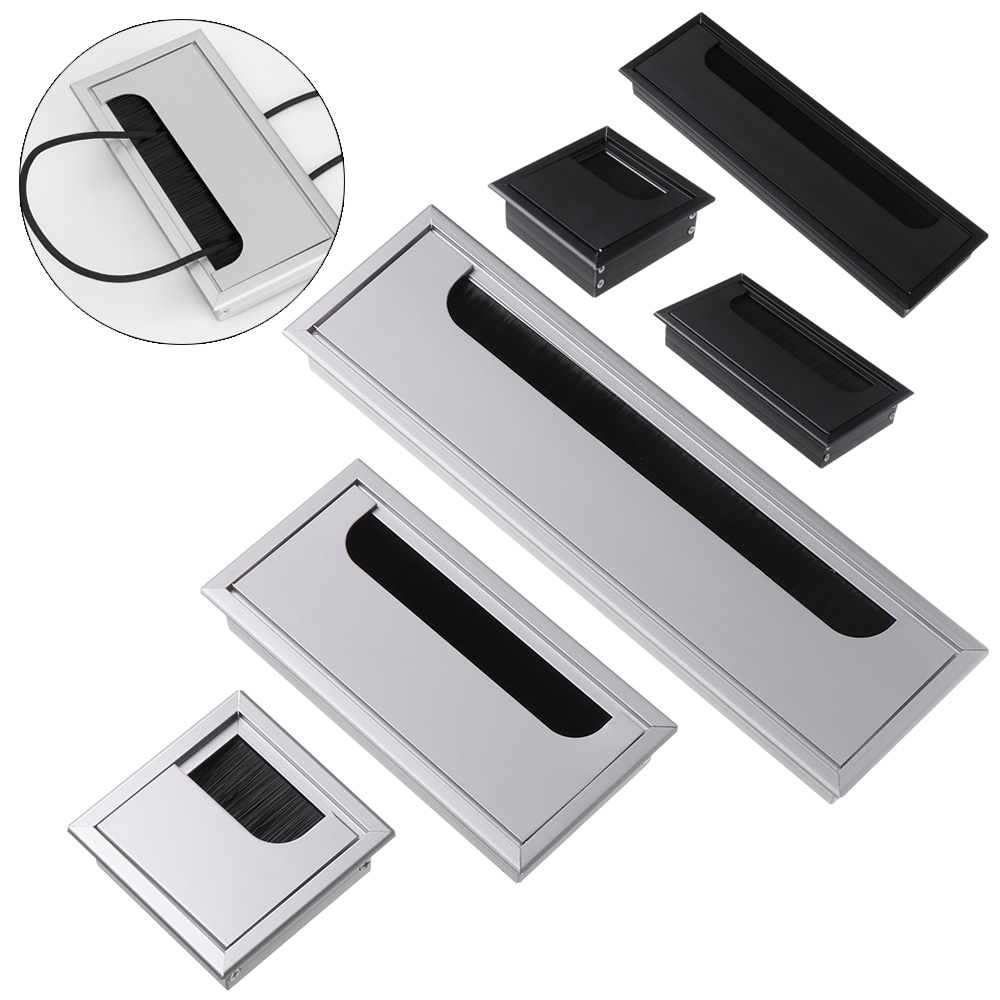 Aluminum Alloy Grommet Hole Co - Desk Setup Computer 评论和价格
