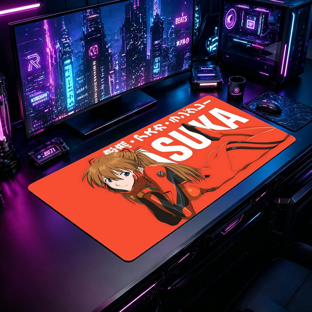 Gaming Mouse Pad NNeon Genesis - Desk Setup With Laptop 评论和价格