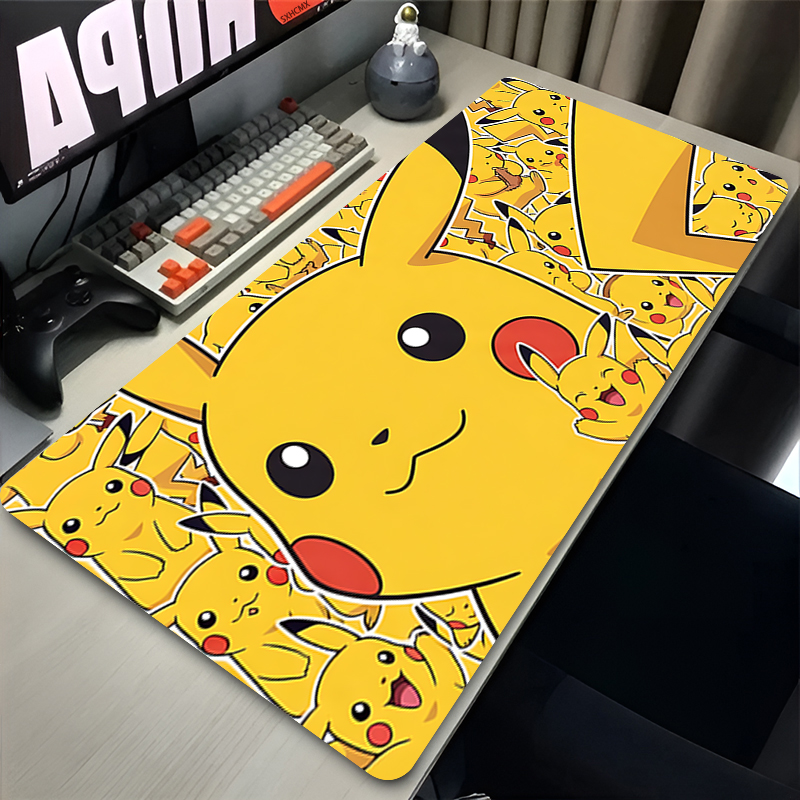 Mouse Pad P-pokemon Pikachu Co - Desk Setup Accessories 评论和价格